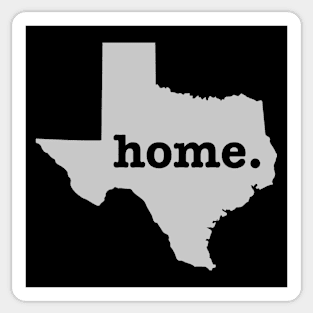 Texas Home (Dark) Sticker